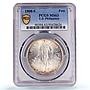 Philippines 1 peso US Decimal Coinage Small Type MS63 PCGS silver coin 1908-S