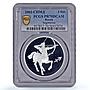 Russia 3 roubles Zodiac Signs Sagittarius PR70 PCGS silver coin 2003