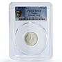 Mexico 1/10 onza Libertad Angel of Independence MS68 PCGS silver coin 1991