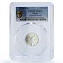 Mexico 1/10 onza Libertad Angel of Independence MS67 PCGS silver coin 1996