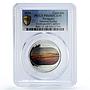 Paraguay 1 guarani Ibero-American Capitals Concepcion PR68 PCGS silver coin 2024