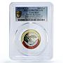 Costa Rica 500 colones Partido de Nicoya Annexation PR67 PCGS bimetal coin 2024