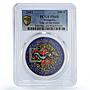 Mongolia 100 togrog Lunar Calendar Year of the Horse PR69 PCGS CuNi coin 2002