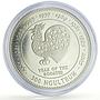 Bhutan 300 ngultrum Lunar Calendar Year of the Rooster proof silver coin 1996
