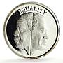 Zambia 500 kwacha Human Rights Equality Politics proof silver coin 1994