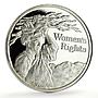 Zambia 500 kwacha Human Rights Women's Rights Politics proof silver coin 1994