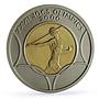 Andorra 20 diners Sydney Olympic Games Javelin Throw Matte gold silver coin 1998