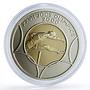 Andorra 20 diners Sydney Olympic Games Hurdling Matte gold silver coin 1998