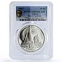 Estonia 10 krooni Barcelona Olympic Games Sailboats PR69 PCGS silver coin 1992
