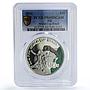 Fiji 10 dollars Football World Cup in Brazil Players Jaguar PR69 PCGS coin 2012
