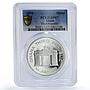 Ghana Third Republic Military Council Politics SP67 PCGS silver medal 1979