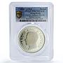 Hong Kong King Edward VIII Crown Hearn Pattern 1936 PR67 PCGS silver medal 1984