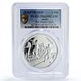Israel 2 sheqalim Biblical Art The Twelve Spies PR69 PCGS silver coin 2019