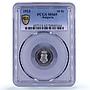 Bulgaria 10 stotinki King Ferdinand I Coinage KM-25 MS65 PCGS CuNi coin 1913