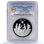 Ethiopia 20 birr UNICEF Save the Children Child Year Piefort PR68 PCGS coin 1979