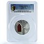 Liberia 10 dollars Tiffany Art Nouveau Masterpieces MS70 PCGS silver coin 2004