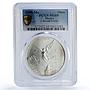 Mexico 1 onza Libertad Angel of Independence MS69 PCGS silver coin 1999