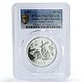 China 10 yuan Lunar Calendar Year of the Rabbit PR67 PCGS silver coin 1987