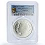 Palestine King Edward VIII Crown Hearn Patterns 1936 PR66 PCGS silver medal 1984
