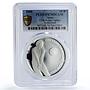 Qatar 10 riyals 15th Asian Games Volleyball Colored PR70 PCGS silver coin 2006