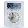 Thailand 600 baht King Rama IV 200th Anniversary MS70 PCGS silver coin 2004