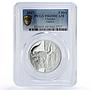 Ukraine 5 hryvnias Fauna Cultural Monuments Auroch PR69 PCGS silver coin 2017