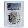 Gibraltar 1 crown Home Pets Dogs Welsh Corgi Animals MS68 PCGS CuNi coin 1991