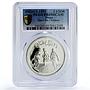 Oman 2 1/2 rial UNICEF Save the Children Child Year PR69 PCGS silver coin 1991