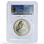 Thailand 600 baht Princess Sirindhorn 50th Birthday MS70 PCGS silver coin 2005