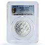 Switzerland 20 francs Patrouille Suisse Planes Aviation MS70 PCGS Ag coin 2014