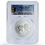 Switzerland 20 francs Reformation Calvin Zwingli MS70 PCGS silver coin 2017