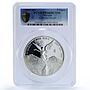 Mexico 5 onzas Libertad Angel of Independence PR66 PCGS 5 oz silver coin 2007