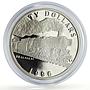 Marshall Islands 50 dollars DB Class 01 Trains Railways proof silver coin 1996