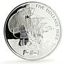 Bermuda 5 dollars San Antonio Ship Clipper Seafaring 5 oz proof silver coin 1988
