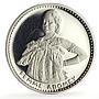Benin Dahomey 200 francs Independence Abomey Woman KM-2.2 proof silver coin 1971