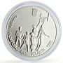 Croatia 200 kuna Atlanta Olympic Games Swimming Basketball silver coin 1996