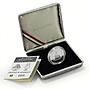 Mexico 1 peso Senor de las Limas Precolombina Olmec proof silver coin 1996