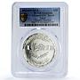 Egypt 50 pounds Martyrs History Religion Politics UNC PCGS silver coin 2018
