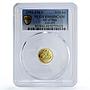 Isle of Man 1/20 oz Angel Archangel Michael Dragon PR69 PCGS gold coin 1994