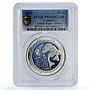 Lebanon 5 livres Pisces Zodiac Signs Colored PR69 PCGS silver coin 2013