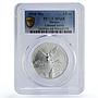 Mexico 1/2 onza Libertad Angel of Independence MS68 PCGS silver coin 1998