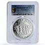 Philippines 1000 piso Leyte Gulf MacArthur History PR67 PCGS silver coin 1994