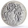 Rwanda 50 francs Elephant African Ounce Fauna Matte silver coin 2009