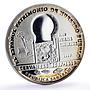 Saharawi 5000 pesetas Cervantes Camel Writer Literature proof silver coin 1997