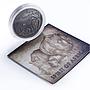 Burkina Faso 1000 francs Rhinoceros Spirit of Africa Fauna silver coin 2017