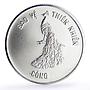 Vietnam 100 dong Peacock Bird Wildlife Conservation Fauna silver coin 1986