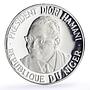 Niger 500 francs Independence Hamani History Politics proof silver coin 1960