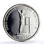 Marshall Islands 10 dollars Louganis Perfect 10 Diving Sports silver coin 1988