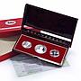 Taiwan 50 10 dollars Set China Republic Founding History Politics coins 2001