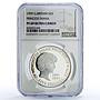 Great Britain 5 pounds Princess Diana History Politics PF69 NGC silver coin 1999